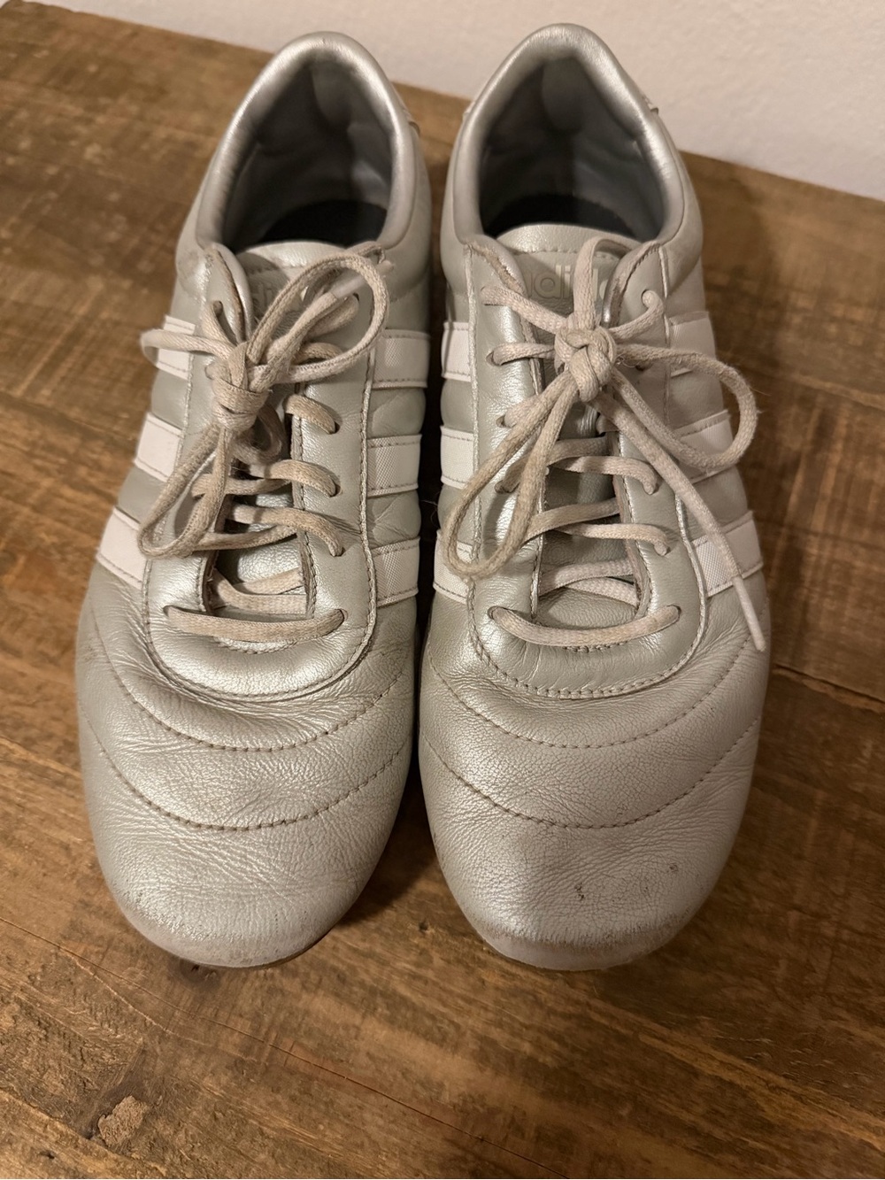 Silver adidas